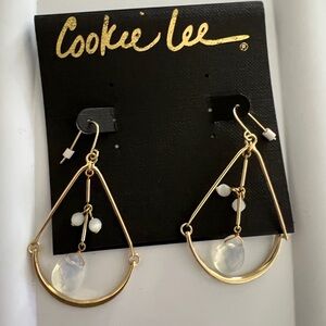 Moonstone Swing Earrings